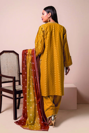 Bbj22101 Yellow Khaadi Online Spring Summer 2022